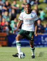 FUSSBALL 1. BUNDESLIGA: Werder, NALDO Einzelaktion