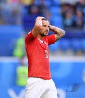 FUSSBALL WM 2018 Achtelfinale: Schweden - Schweiz