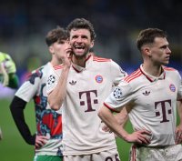 FUSSBALL CHAMPIONS LEAGUE SAISON 24/25
Viertelfinal Rueckspiel, Inter Mailand - FC Bayern Muenchen