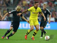 Fussball 1. Bundesliga, Supercup: FC Bayern Muenchen - Borussia Dortmund