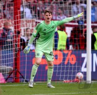 Fussball 1. Bundesliga  Saison  2025/2026  30. Spieltag FC Bayern Muenchen -  VfB Stuttgart