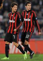 FUSSBALL SERIE A:  PATO und KAKA  (AC Mailand)