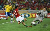 FUSSBALL WM 2010, VORRUNDE: Portugal - Brasilien