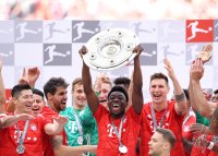 Fussball 1. Bundesliga Saison 18/19: Meister FC Bayern Muenchen