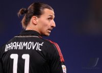 FUSSBALL SERIE A:  Zlatan Ibrahimovic (AC Mailand)