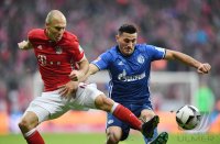 Fussball 1. Bundesliga Saison 16/17: FC Bayern Muenchen - FC Schalke 04