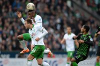 Fussball, 1. Bundesliga  Saison 2013/2014: SV Werder Bremen - Borussia Moenchengladbach
