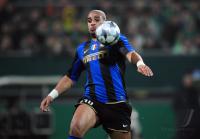 FUSSBALL CHAMPIONS LEAGUE:  Inter Mailand, ADRIANO Einzelaktion