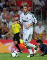 FUSSBALL Primera Division/Super Cup 2012: Sergio Ramos (Real Madrid)