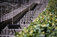 Stadtansicht Horb, Treppen, Perspektive