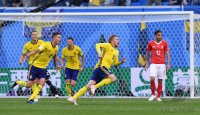FUSSBALL WM 2018 Achtelfinale: Schweden - Schweiz