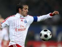 Fussball 1. Bundesliga: Hamburg, VAN DER VAART Einzelaktion