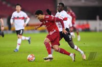 Fussball 1. Bundesliga Saison 21/22: VfB Stuttgart - FC Bayern Muenchen