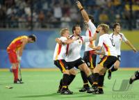 HOCKEY  Olympia 2008  Peking  Finale Deutschland - Spanien