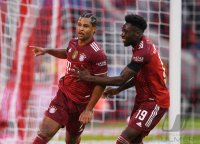 Fussball 1. Bundesliga Saison 21/22: FC Bayern Muenchen -  1. FC Koeln