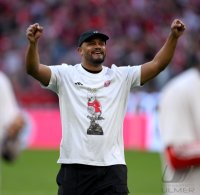 FC Bayern Muenchen wird Meister, Fussball 1. Bundesliga  Saison  2025/2026  30. Spieltag