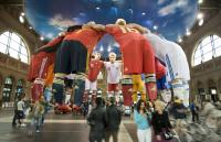 Fussball EURO 2008: FEATURE BAHNHOF ZUERICH