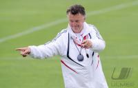 1. Fussball Bundesliga : Trainer Louis van Gaal (FCB)