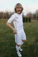 Fussball Uhlsport Foto-Shooting Pavel Nedved