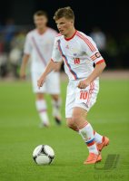 Fussball International Testspiel: Andrey ARSHAVIN (Russland) am Ball