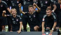 Fussball 1. Bundesliga, Supercup: FC Bayern Muenchen - Borussia Dortmund