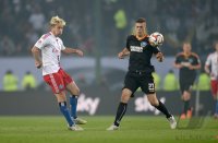 Fussball, 1. Bundesliga  Saison 2014/2015, Relegation: Hamburger SV - Karlsruher SC