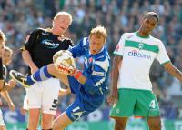FUSSBALL 1. BUNDESLIGA: Bremen - Cottbus
