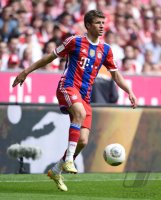 Fussball, 1. Bundesliga  Saison 2013/2014: Thomas Mueller (FC Bayern Muenchen)