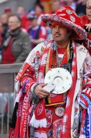 Fussball 1. Bundesliga  Saison 2015/2016: FC Bayern Muenchen Fan