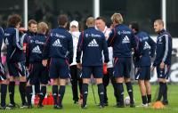 Fussball 1. Bundesliga: Training beim FC Bayern Muenchen