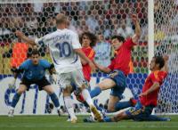 Fussball WM 2006 Spanien - Frankreich