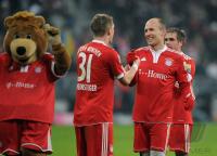 Fussball 1. Bundesliga  09/10  FC Bayern Muenchen  - 1899 Hoffenheim