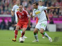 Fussball  1. Bundesliga Saison 2013/2014: FC Bayern Muenchen - Borussia Moenchengladbach