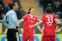 FUSSBALL, 1. BUNDESLIGA, 21. Spieltag: Wolfsburg - Bayern