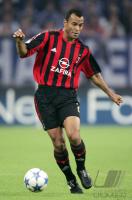 Fussball International UCL: Mailand, CAFU Einzelaktion am Ball