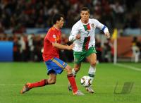 FUSSBALL WM 2010, ACHTELFINALE: Spanien - Portugal