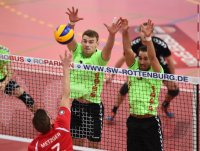 1. Volleyball Bundesliga , TV Rottenburg - CV Mitteldeutschland