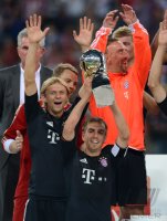 Fussball 1. Bundesliga, Supercup: FC Bayern Muenchen - Borussia Dortmund