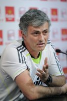 FUSSBALL International  COPA DEL REY  10/11:  Trainer Jose Mourinho (Real Madrid)