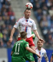 Fussball, 1. Bundesliga  Saison 2014/2015: Hamburger SV - FC Augsburg