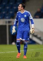 Fussball DFB Pokal Viertelfinale 13/14: Torwart Diego Benaglio (VfL Wolfsburg)