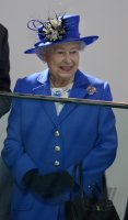 Olympia 2012: Queen Elizabeth II. besucht die Schwimmhalle