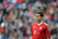 Fussball 1. Bundesliga, Saison 2011/2012: Mario Gomez (FC Bayern Muenchen)