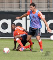 Fussball 1. Bundesliga 12/13: Training beim FC Bayern Muenchen