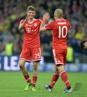 Fussball Champions League Finale 2013:  Borussia Dortmund - FC Bayern Muenchen