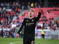 Fussball 1. Bundesliga  Saison  2025/2026  28. Spieltag SC Freiburg - FC Bayern Muenchen