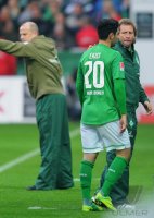 Fussball 1. Bundesliga  Saison 2011/2012: Auswechslung Mehmet Ekici (SV Werder Bremen)
