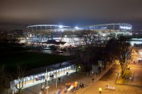 FUSSBALL  DFB Pokal 11/12  Achtelfinale:  Aussenansicht Mercedes Benz Arena Stuttgart