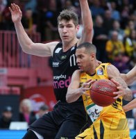 Basketball 1. Bundesliga 16/17 Hauptrunde: Walter Tigers Tuebingen - medi Bayreuth
