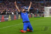 Fussball Europameisterschaft Viertelfinale 2016: Frankreich - Island